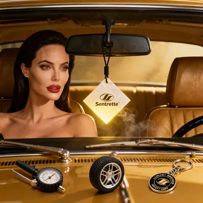 Ambientador de carro dedicado para cada serviço na oficina – revisão, alinhamento, balanceamento e pneus como ocasiões de fidelização﻿﻿