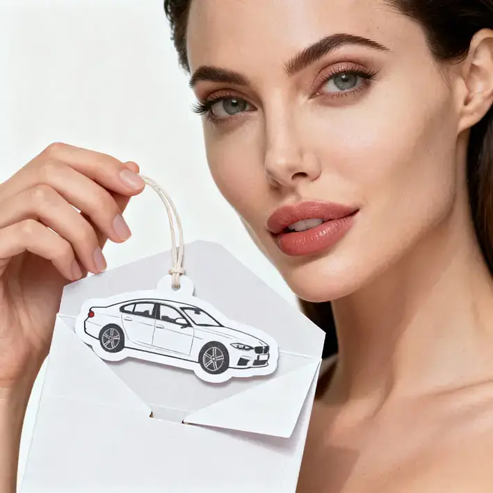 Персонализированные автомобильные ароматизаторы с печатью с обеих сторон