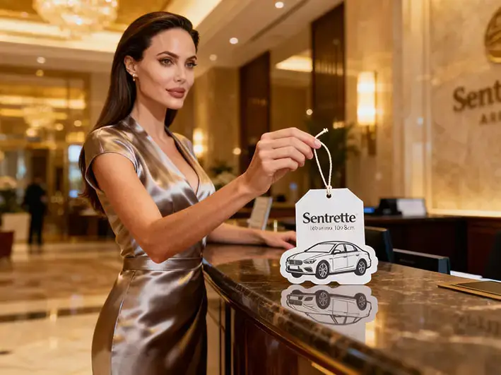 Ambientador de carro personalizado: reforça a identidade da marca﻿﻿