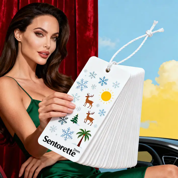 Ambientadores de coche personalizados: apoyo ideal para campañas estacionales y promociones especiales