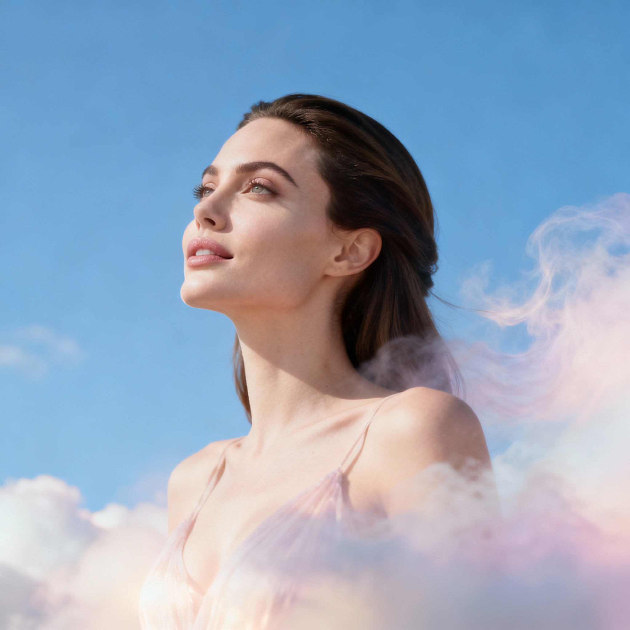 Cielo azul emoción
